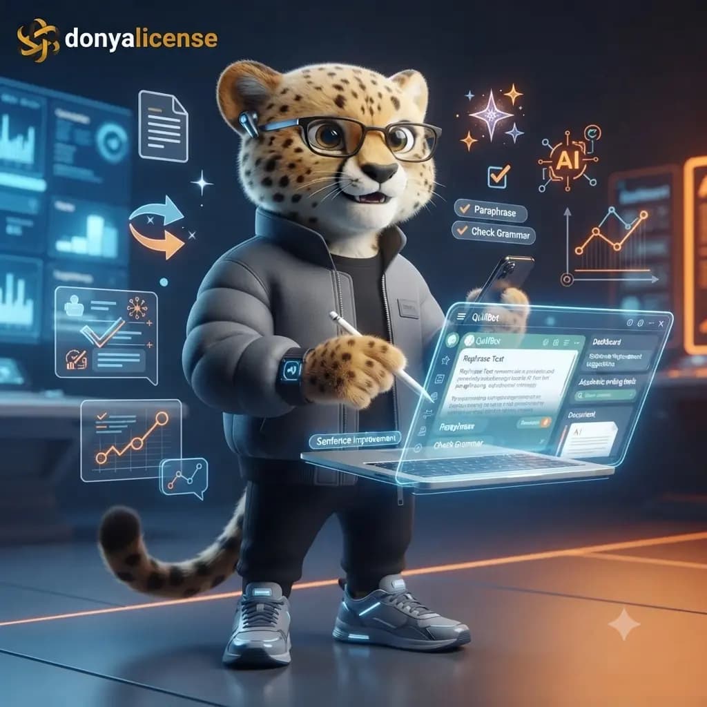 خرید اکانت QuillBot Premium | اشتراک کوییل‌ بات برای بازنویسی متن